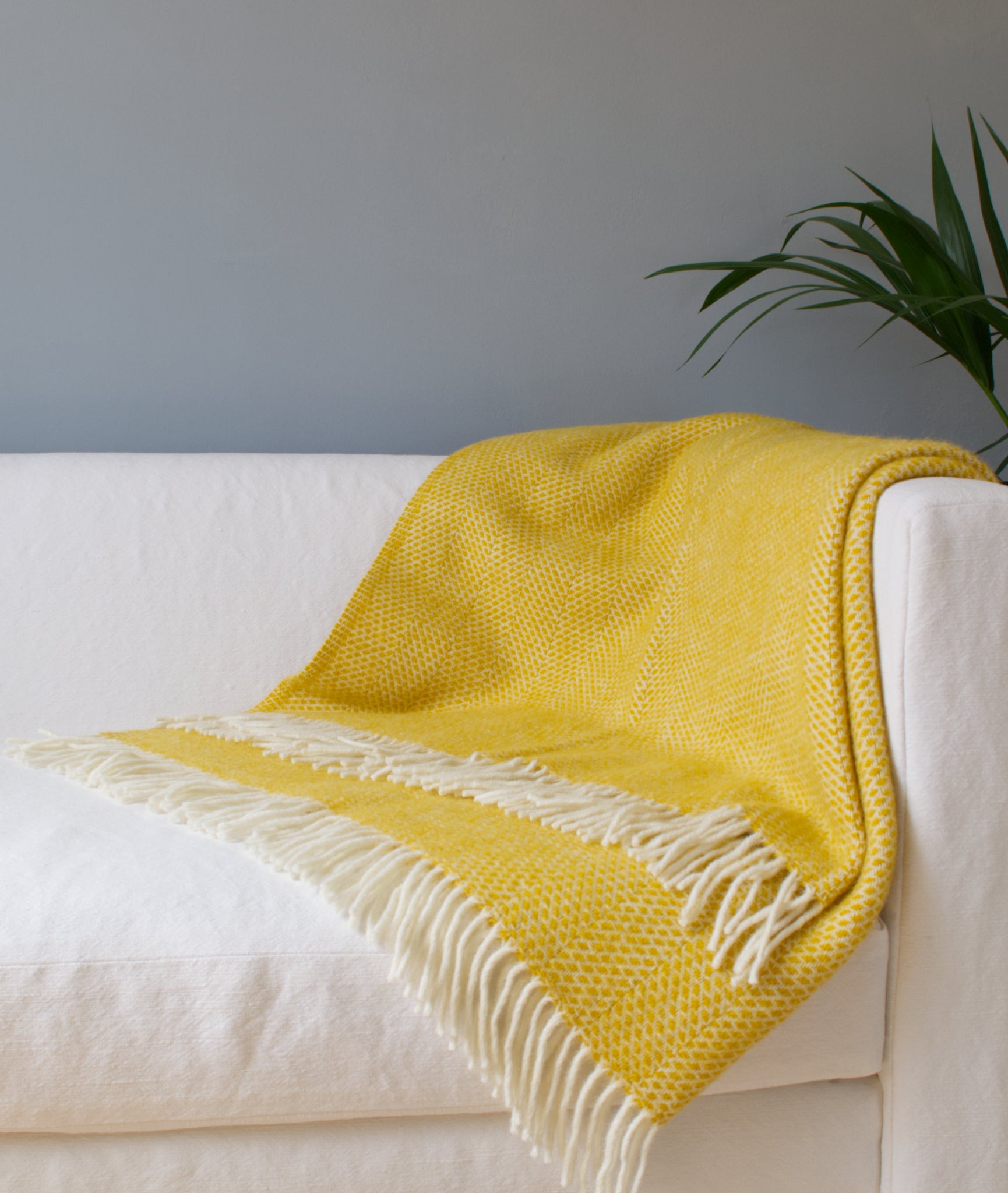 Tweedmill Wool Blanket Throw made in UK with natural & sustainable wool