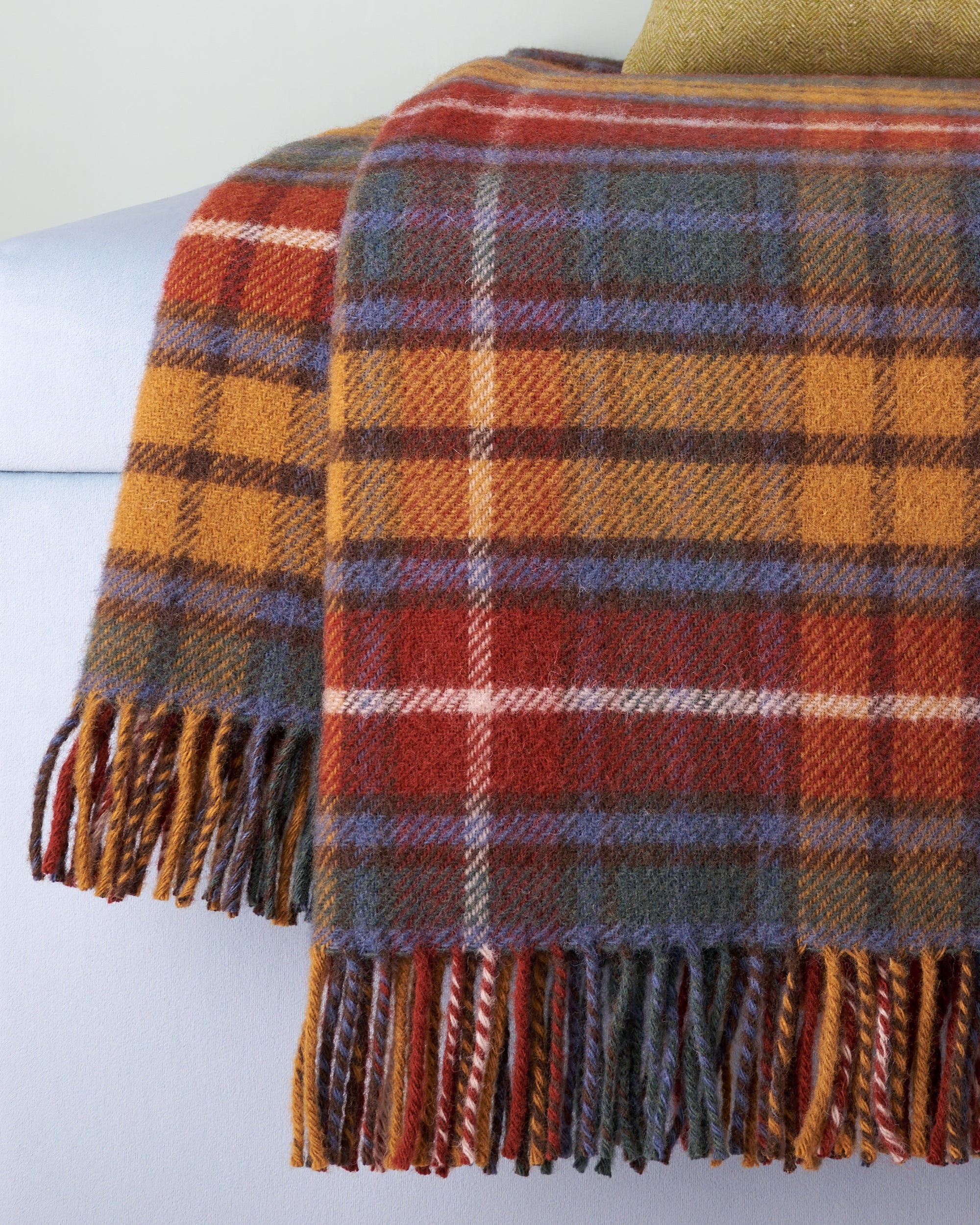 Tweedmill Antique Buchanan Tartan Pure New Wool Blanket Throw