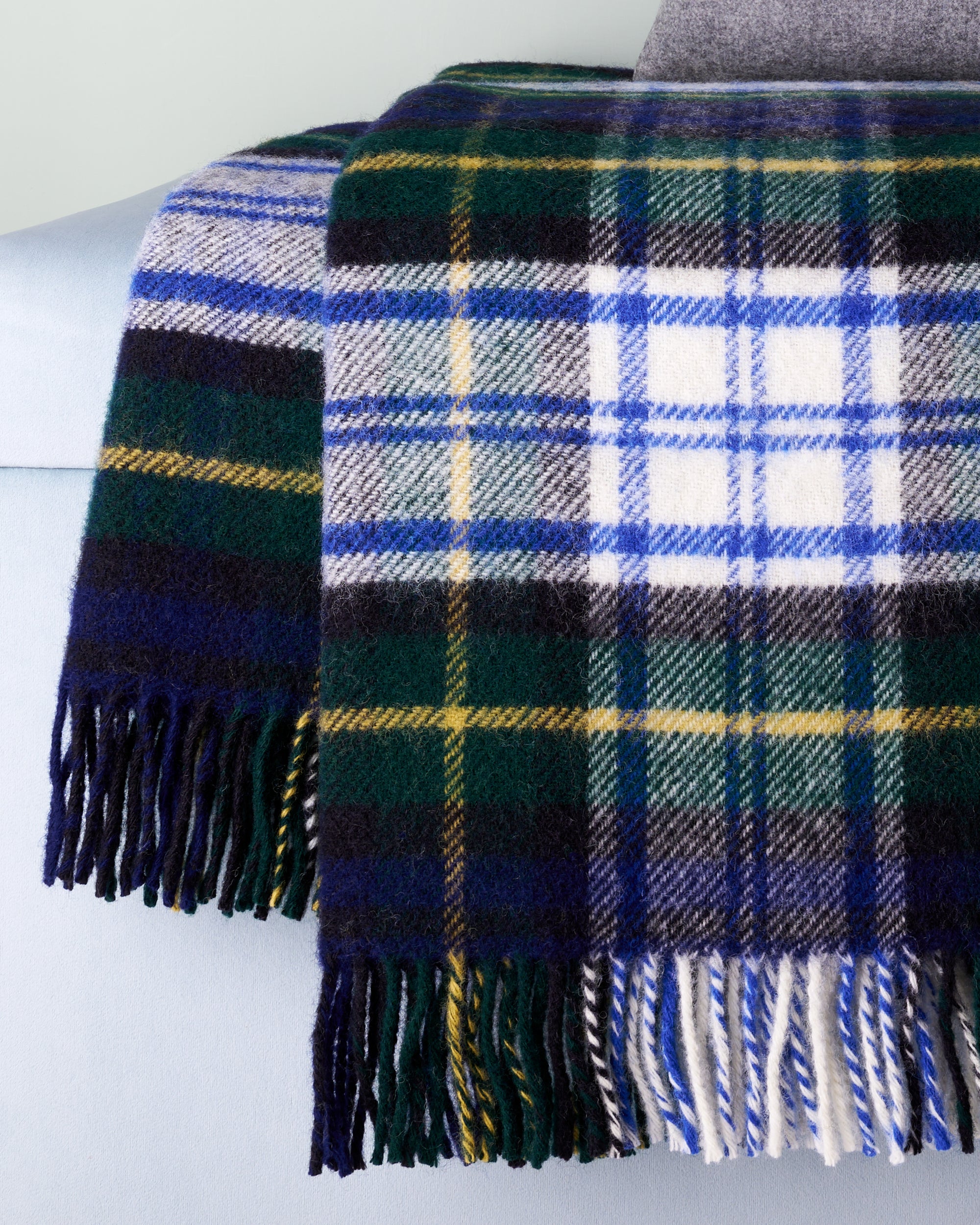 Tweedmill Dress Gordon Tartan Wool Blanket Throw