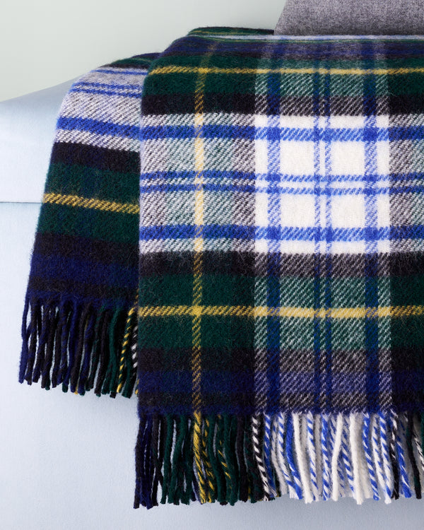 Tweedmill Dress Gordon Tartan Wool Blanket Throw