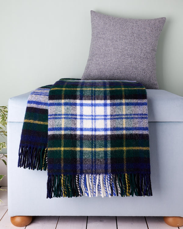 Tweedmill Dress Gordon Tartan Wool Blanket Throw