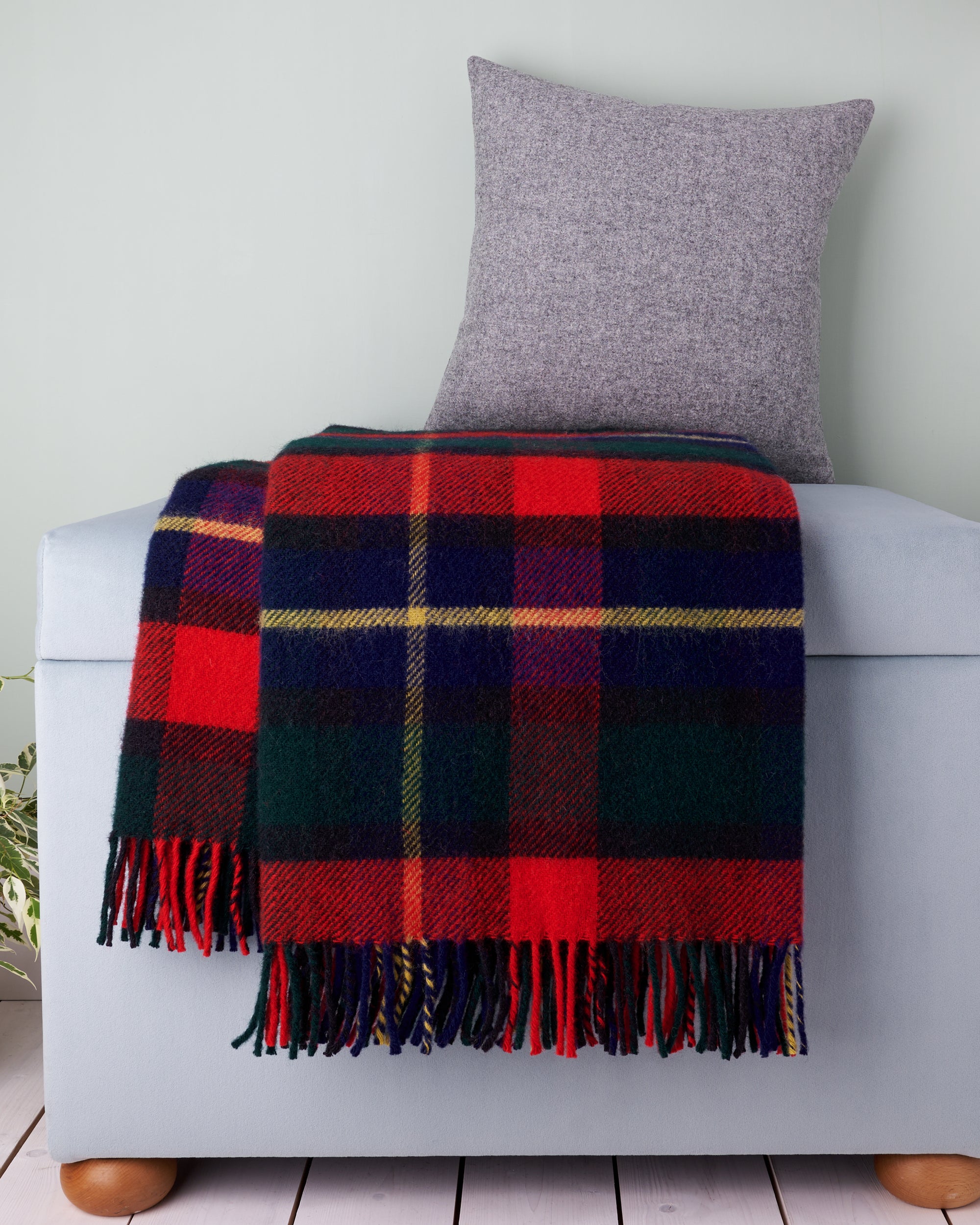 Tweedmill Kilgour Tartan Pure New Wool Blanket Throw