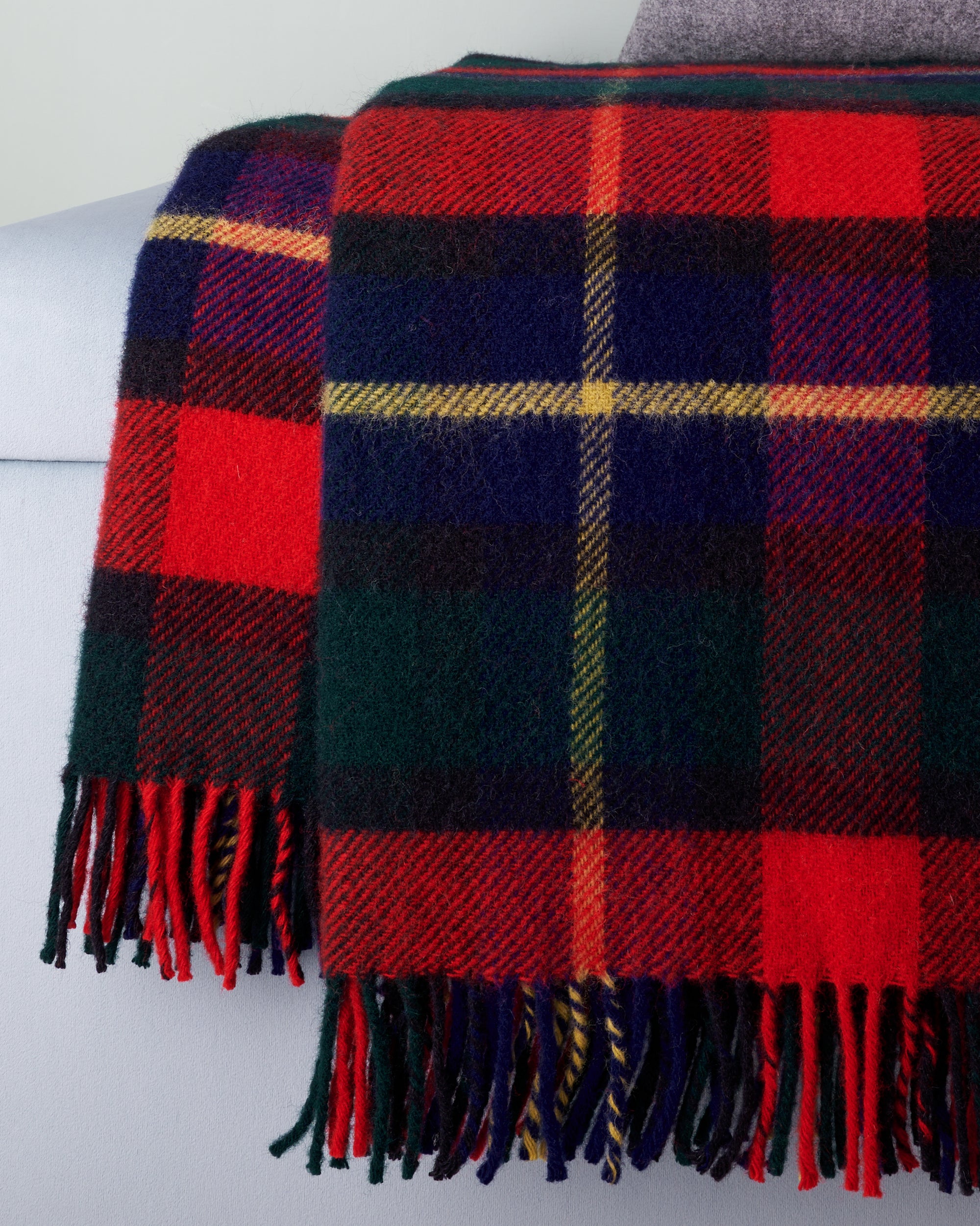 Tweedmill Kilgour Tartan Pure New Wool Blanket Throw