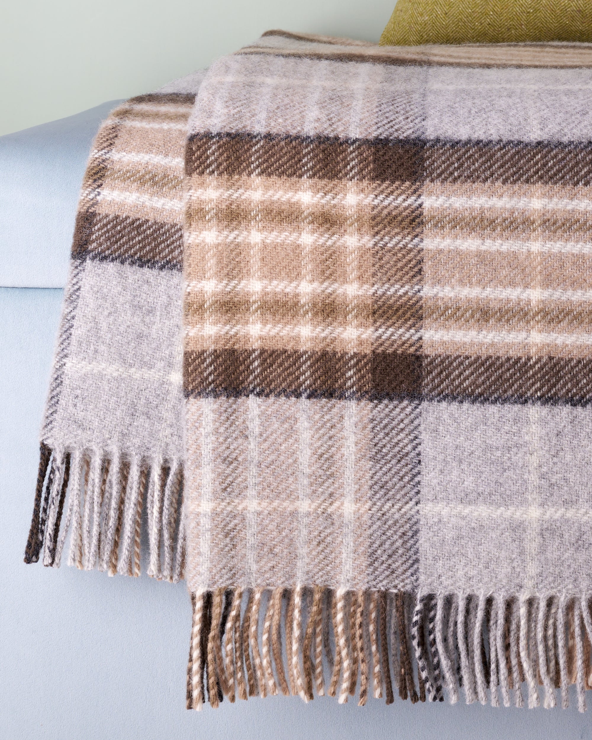 Tweedmill McKellar Tartan Wool Blanket Throw